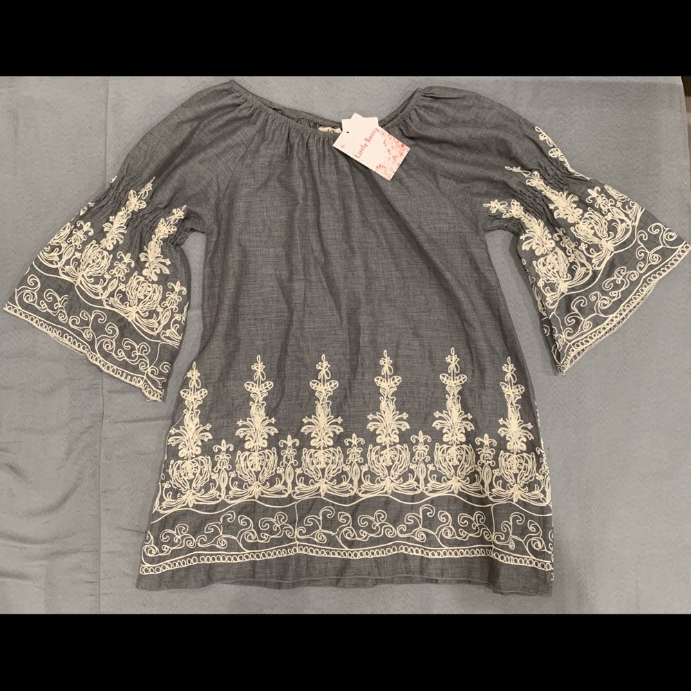 NWT - Little Sassy Off Shoulder Tunic for Women